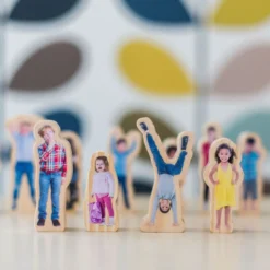 How Am I Feeling Today? Wooden People Blocks - 15pcs
