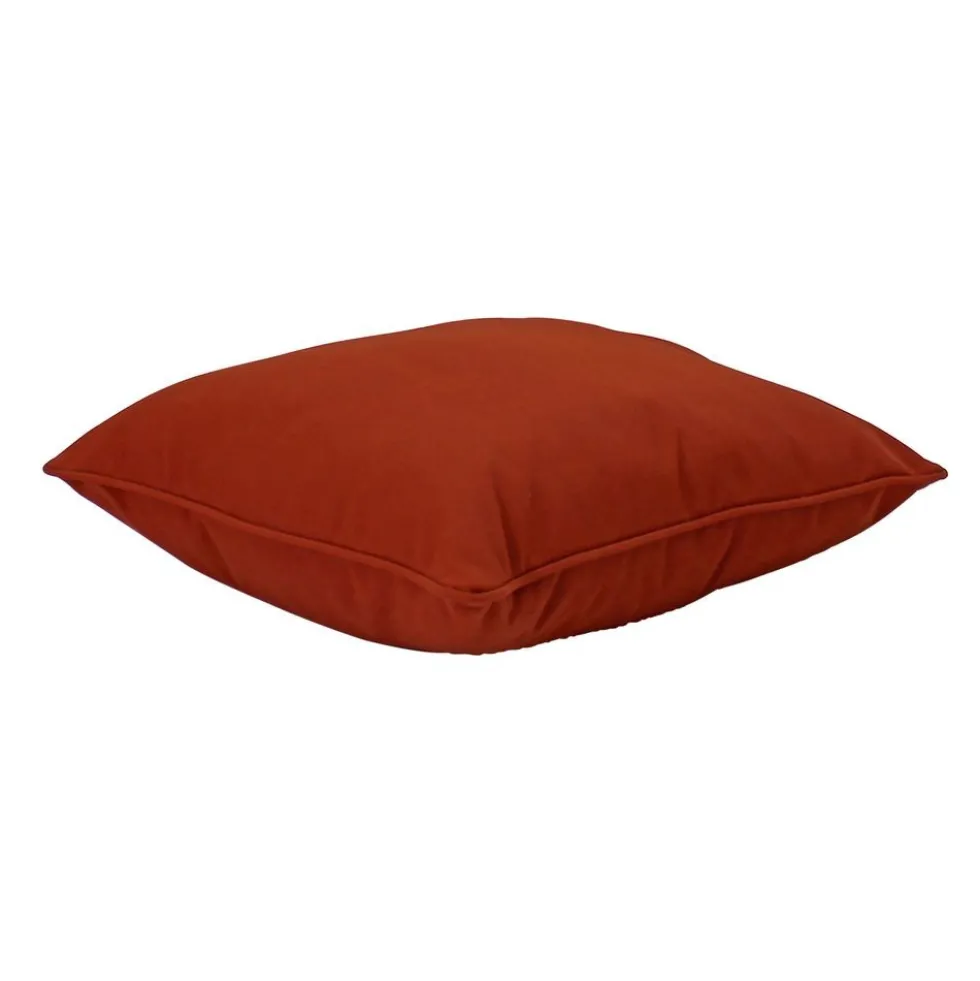 18" Indoor/Outdoor Pillows, 2 Pack - Rust Red