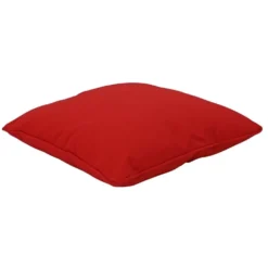 24" Indoor/Outdoor Pillows, 2 Pack - Red