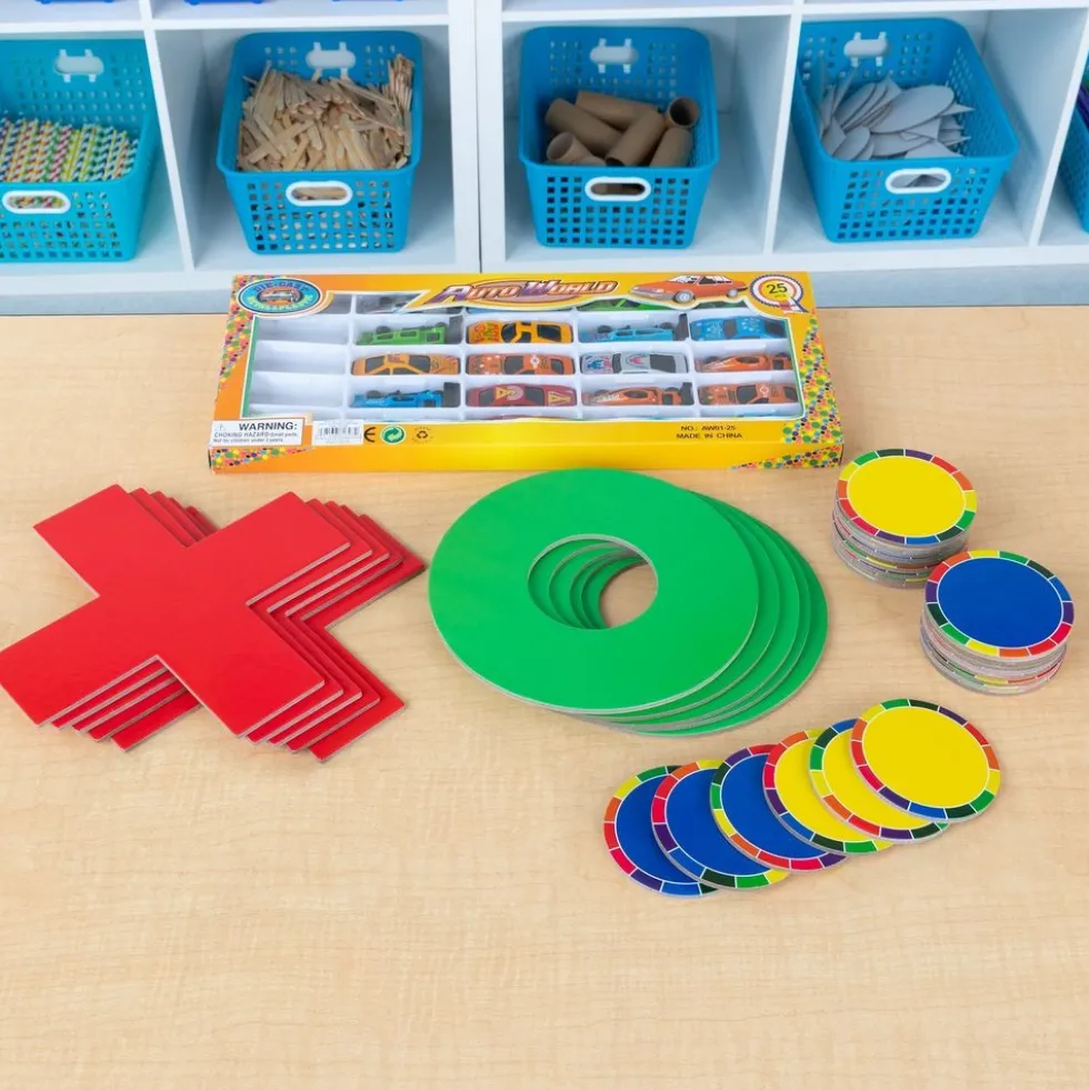 Indoor Recess Rug With Manipulatives