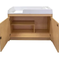 Infant Changing Table, Molded Top - Maple/Maple