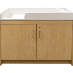 Infant Changing Table, Molded Top - Maple/Maple