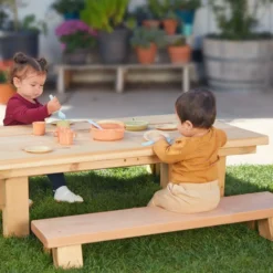 Infant Table and Benches - 5"H Seat & 14"H Table