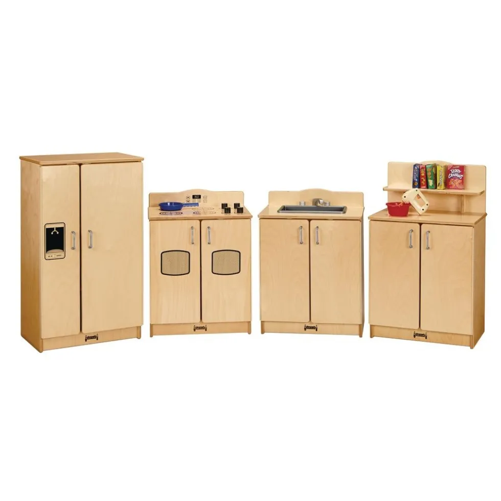 Jonti-Craft® 4 Piece Birch Kitchen Set