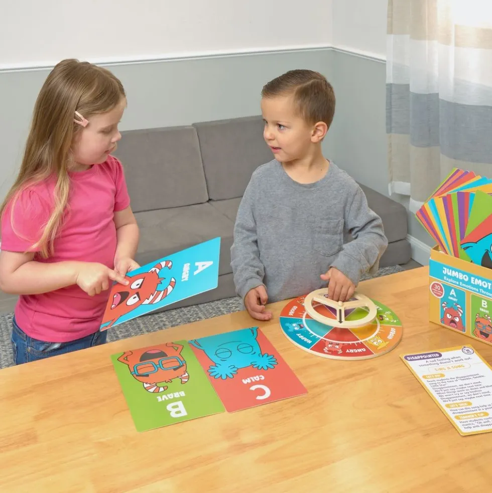 Jumbo ABC Emotions Cards - Set of 20