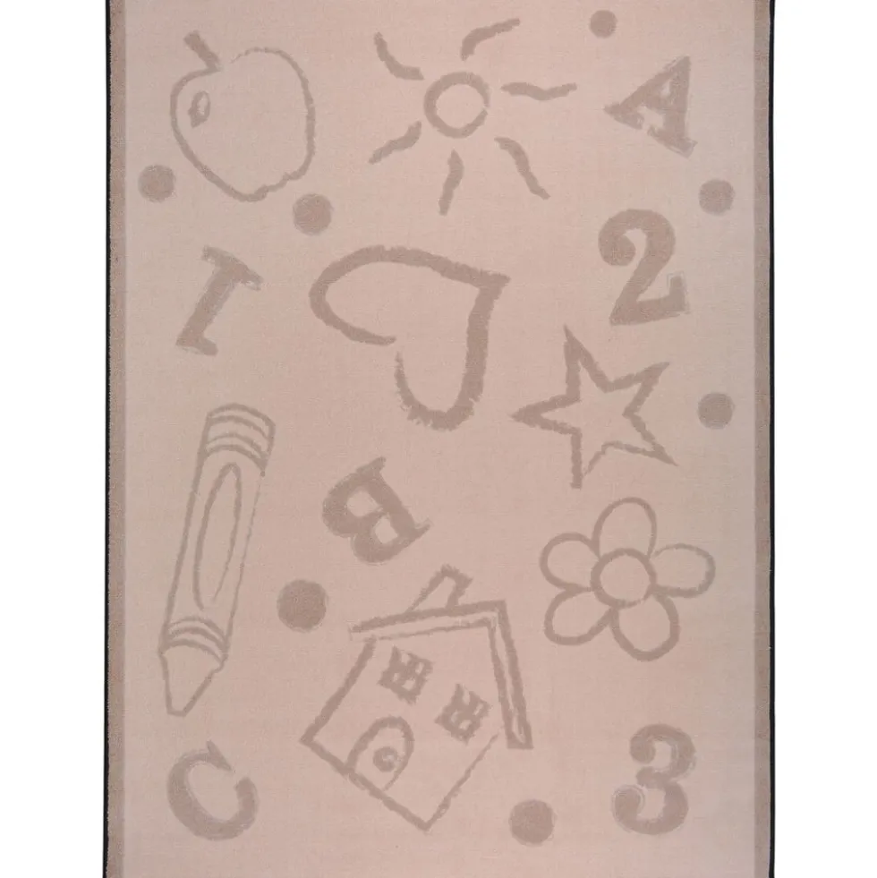 Kid’s Art™ Carpet - 5'4" x 7'8" - Beige