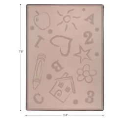 Kid’s Art™ Carpet - 5'4" x 7'8" - Beige