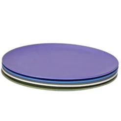 Kids Bamboo Plates, Set of 4
