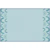 KIDSoft™ Rainbows End Green 4' x 6'