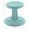 Kore™ Wobble Stool 12"H - Seafoam