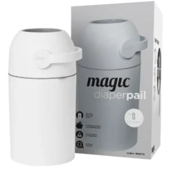 LA Baby MAGIC Odorless Diaper Pail - White