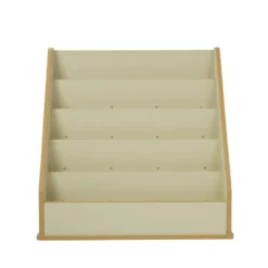 Laminate Book Display - Almond/Maple