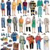 Large Community Helpers Felt Set