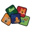 Learning 12" Blocks - Set of 26 Kids Value PLUS Carpet Squares