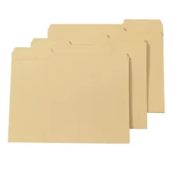 Letter Size Manila Folders - Box of 100