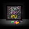 Light Up Neon Effect Message Frame