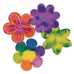 Liquid Watercolor™ Diffusing Paper Flower Shapes