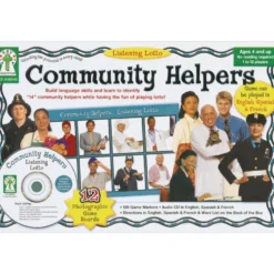 Listening Lotto Game - Community Helpers
