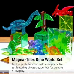 MAGNA-TILES® Dino World XL - 50pcs
