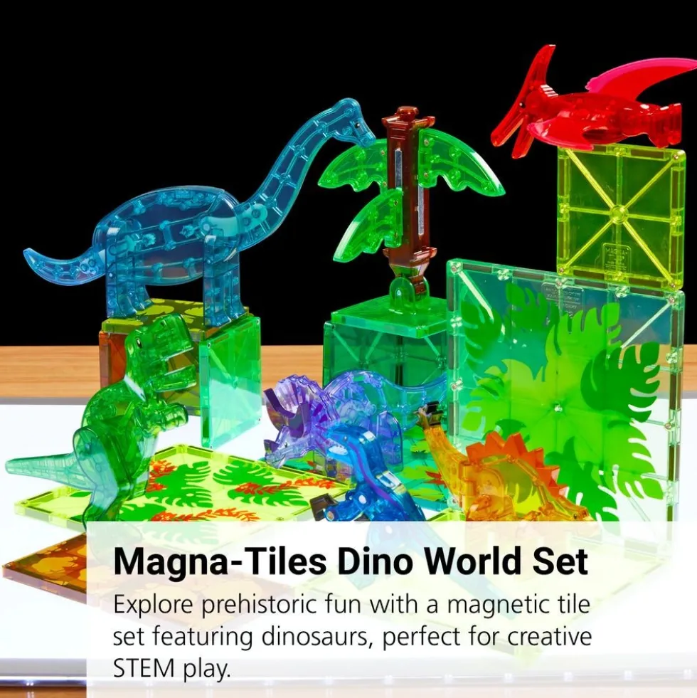 MAGNA-TILES® Dino World XL - 50pcs