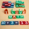 MAGNA-TILES® microMAGS Learn Letters & Numbers™ - 112 pieces