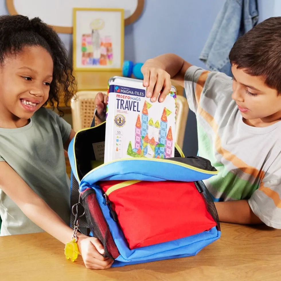 MAGNA-TILES® microMAGS Travel Set Deluxe™ - 55 pieces