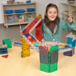 MAGNA-TILES® Rail Racers Kit - 2 Sets - 123 pcs