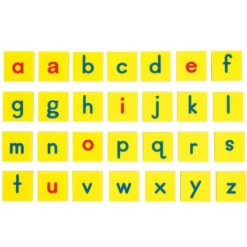 Magnetic Dry Erase Boards With Foam Letter Tiles - 6-Student Pack