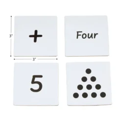Magnetic Tile Toppers - Numbers Pack - 40pcs