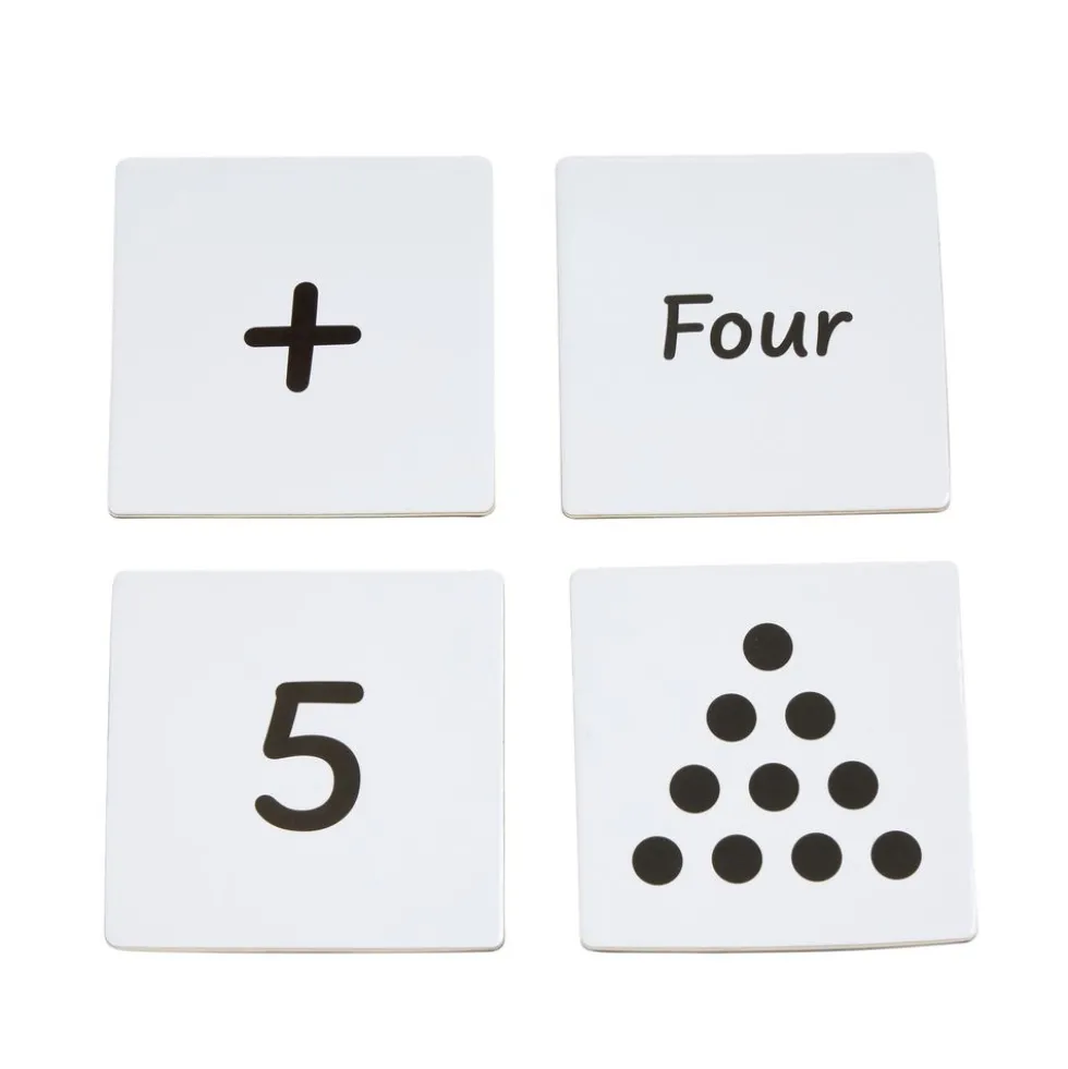Magnetic Tile Toppers - Numbers Pack - 40pcs
