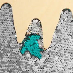 Mark Making Sequin Grass Boards 13