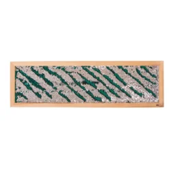 Mark Making Sequin Long Board - Silver 40" x 12"