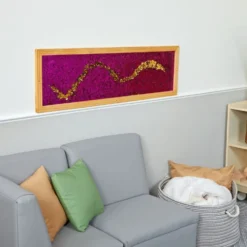 Mark Making Sequin Long Board - Purple 40" x 12"