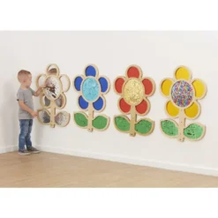 Mark Making Sequin & Mirror Daisy Frame - Yellow 30