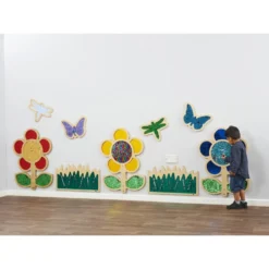 Mark Making Sequin & Mirror Daisy Frame - Yellow 30