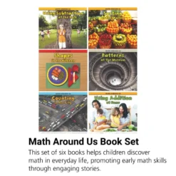 Math Around Us Books - 6 Titles