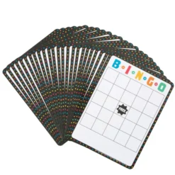 Math Bingo Dry Erase Mats - Set of 24