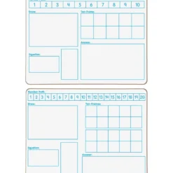 Math Small Group Dry Erase Board Kit - Primary - 1 multi-item kit