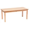 Medium Rectangular Table, 16"H