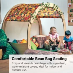Millhouse™ Fern Bean Bags - Set of 2