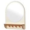 Millhouse™ Home from Home - Wall Mirror with Hooks