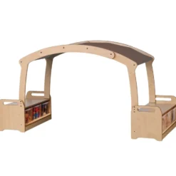 Millhouse™ Low Level Den Cave Set with Clear Tubs - Taupe Roof