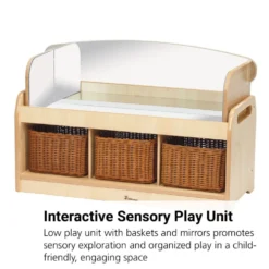 Millhouse™ Low Sensory Play Unit - With 3 Baskets & Mirror Surround