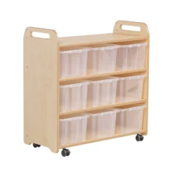 Millhouse™ Mobile Shelf with Mirror Back