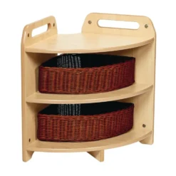 Millhouse™ Tall 90 Degree Corner Unit with 2 Baskets