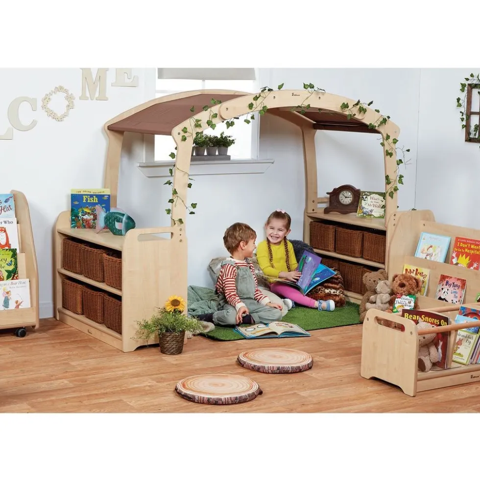 Millhouse™ Tall Den Cave Set - Taupe Roof