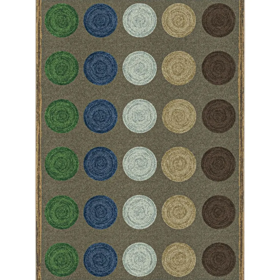 Mindful Seating™ 7'8" x 10'9" Area Rug in Color Multi