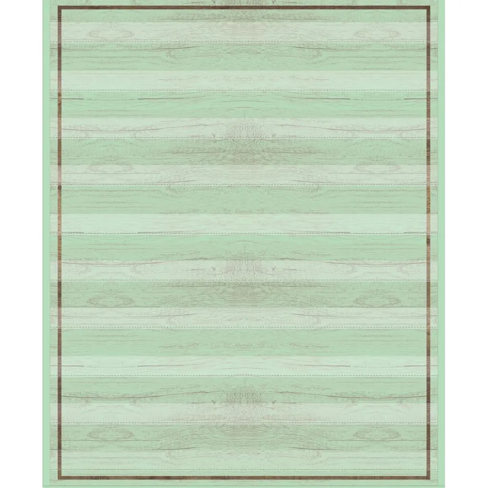 Mint Painted Wood Pocket Chart