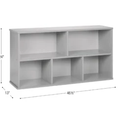Modern Mist Laminate 5-Compartment Storage Cabinet 24