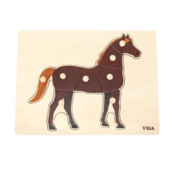 Montessori Puzzle Animals Kit - Set of 12